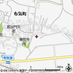 三重県亀山市布気町1730-7周辺の地図