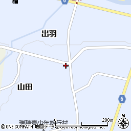 島根県邑智郡邑南町出羽605周辺の地図