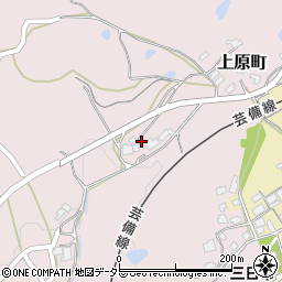 広島県庄原市上原町291周辺の地図
