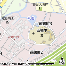 大阪府高槻市道鵜町周辺の地図