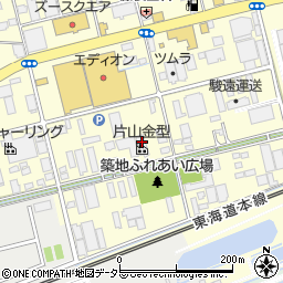 静岡県藤枝市築地614周辺の地図