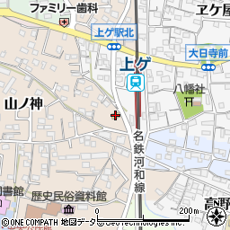 ファミリーマート武豊山ノ神店周辺の地図