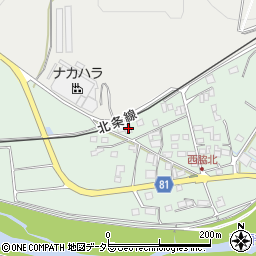 兵庫県小野市西脇町858周辺の地図