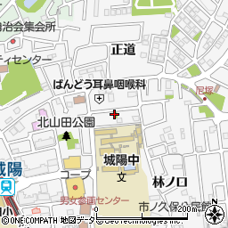 北山田第1幼児公園周辺の地図