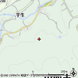 兵庫県川西市芋生上ノ尾周辺の地図
