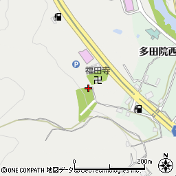 兵庫県川西市西多田楠根周辺の地図