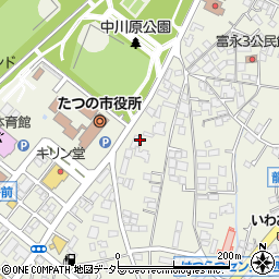 兵庫県たつの市龍野町富永周辺の地図