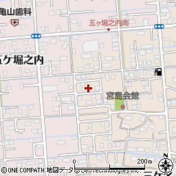 静岡県焼津市三ケ名658-4周辺の地図