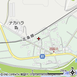 兵庫県小野市西脇町628-21周辺の地図