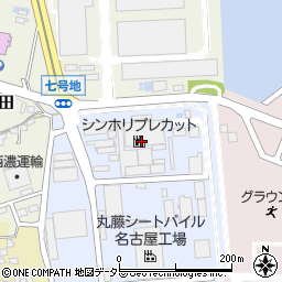 株式会社シンホリ　プレカット武豊工場周辺の地図