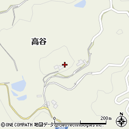 岡山県加賀郡吉備中央町高谷1520周辺の地図