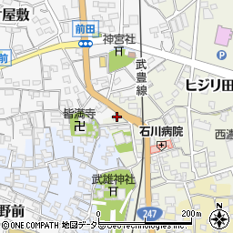 愛知県知多郡武豊町ヒジリ田41周辺の地図