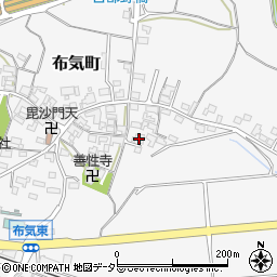 三重県亀山市布気町1729周辺の地図