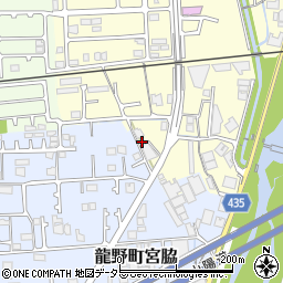 兵庫県たつの市龍野町末政224周辺の地図