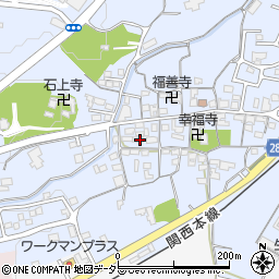 三重県亀山市和田町1548周辺の地図