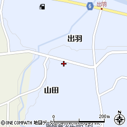 島根県邑智郡邑南町出羽78周辺の地図