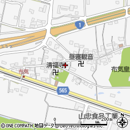 三重県亀山市布気町1468-1周辺の地図