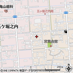 静岡県焼津市三ケ名658-9周辺の地図