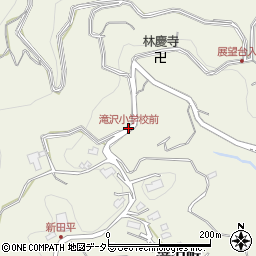 滝沢小学校前周辺の地図