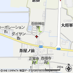 京都府八幡市岩田茶屋ノ前38周辺の地図