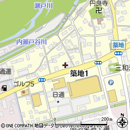 肉匠坂井　藤枝店周辺の地図