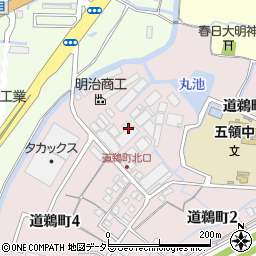 大阪府高槻市道鵜町3丁目5周辺の地図