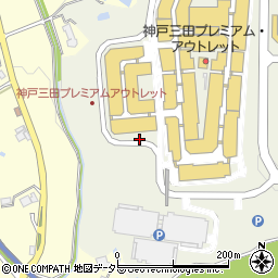 釜たけうどん 三田親子丼周辺の地図