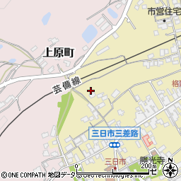 広島県庄原市三日市町459周辺の地図