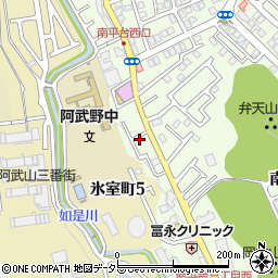大阪府高槻市南平台3丁目26周辺の地図