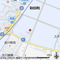 三重県亀山市和田町1687-1周辺の地図