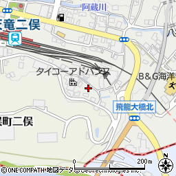 静岡県浜松市天竜区二俣町阿蔵293周辺の地図