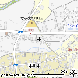 百五銀行亀山支店周辺の地図