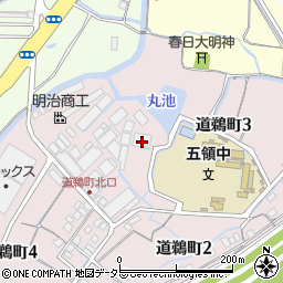 大阪府高槻市道鵜町3丁目119周辺の地図