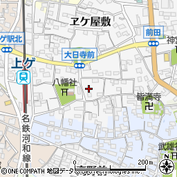 愛知県知多郡武豊町下門周辺の地図