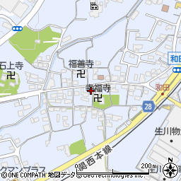 三重県亀山市和田町1558周辺の地図