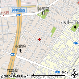 静岡県焼津市三ケ名939-4周辺の地図
