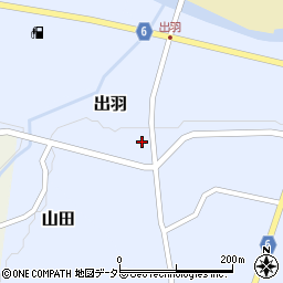 島根県邑智郡邑南町出羽395周辺の地図