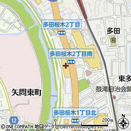 兵庫トヨタ自動車川西店周辺の地図