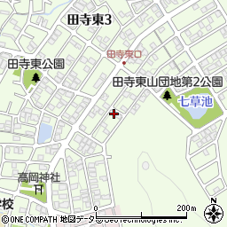 兵庫県姫路市田寺東周辺の地図