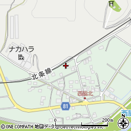 兵庫県小野市西脇町628-28周辺の地図