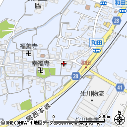 三重県亀山市和田町1572周辺の地図