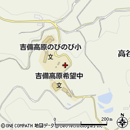 岡山県加賀郡吉備中央町高谷494周辺の地図