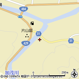 岡山県加賀郡吉備中央町下加茂2061周辺の地図