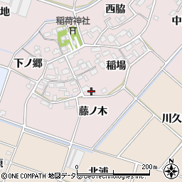 愛知県豊川市江島町稲場37-2周辺の地図