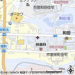 亀山地区労組協議会周辺の地図