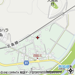 兵庫県小野市西脇町628-2周辺の地図