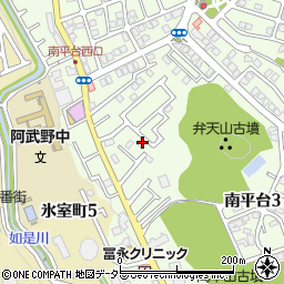 大阪府高槻市南平台3丁目20周辺の地図