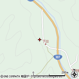 滋賀県甲賀市信楽町下朝宮698周辺の地図