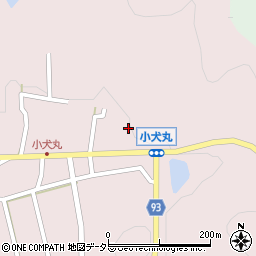 兵庫県たつの市揖西町小犬丸119周辺の地図