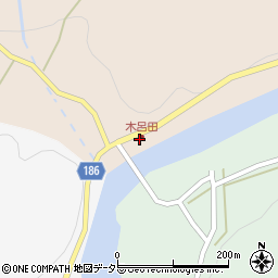 広島県三次市君田町東入君1191-2周辺の地図